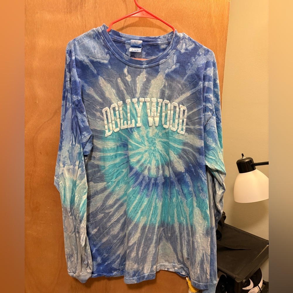 Dollywood Tie Dye Long Sleeve, XL